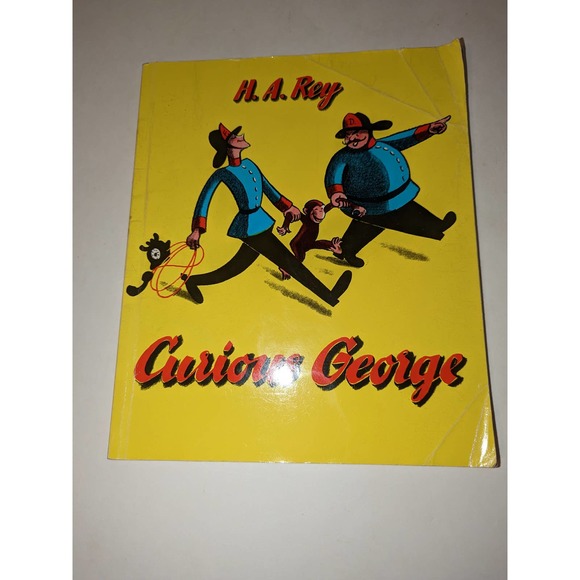 Lot of 11 Vintage 1950 - 2002 Curious George PB Books Rare Collectible - Picture 9 of 14